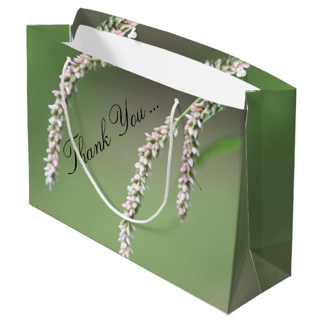 Thank-you Gift-bag Large Gift Bag (Back Angled)