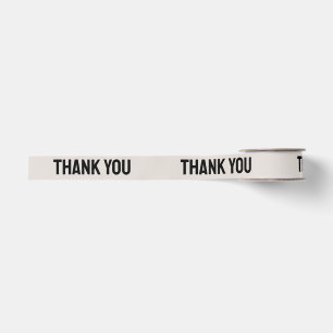 Thank You Gift Favour Craft Grosgrain Ribbon