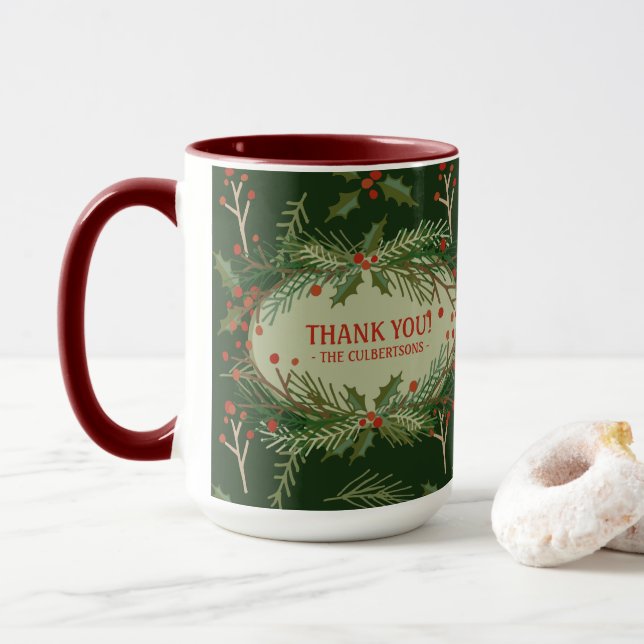 Thank You Gift Holiday Mug (With Donut)