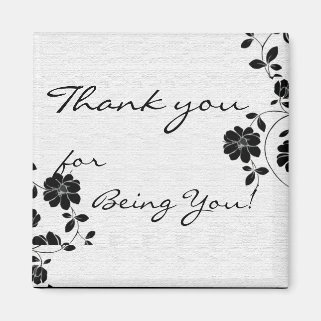 Thank You Gift - Magnet (Front)