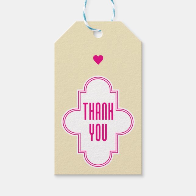 Thank you Gift Tag (Front)