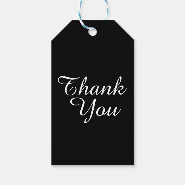 Thank You Gift Tags (Front)