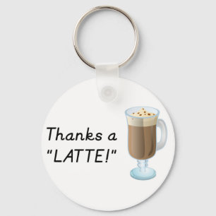 Thank you gift - Thanks a latte Keychain