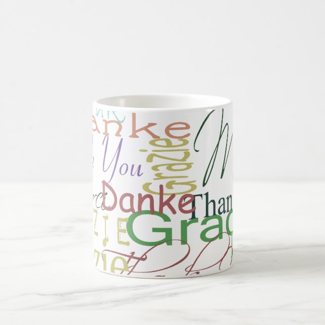 Thank You Gifts Coffee Mug (Center)
