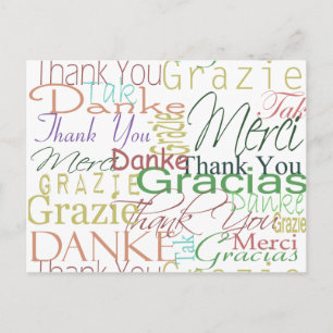 Thank You Gifts Postcard