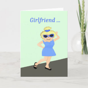 Thank You Girlfriend, Sophisticated Lady Card