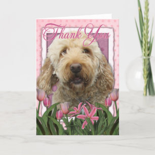 Thank You - Goldendoodle Card