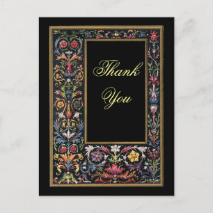 Thank You Gothic Postcard Customizable