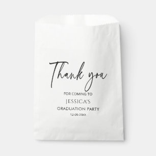 Thank you Graduate Party Treats Graduation Favour Bag