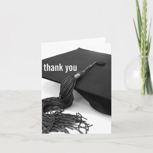 Thank You : Graduation Card (Front)