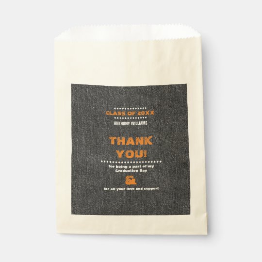 Thank You | Graduation Party Custom Favour Bags