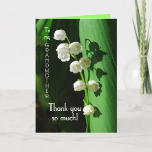 Thank You Grandmother Lily of the Valley