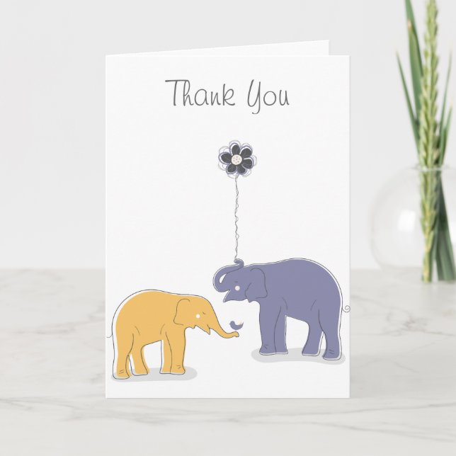 Thank You Greeting Card (Front)