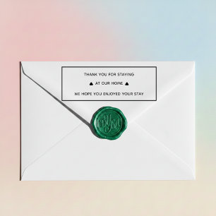 Thank You Guest Stamp for Vacation Rental Hosts