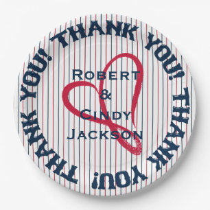 Thank You Heart 1-PAPER PARTY PLATES