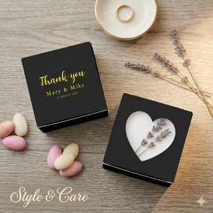 Thank You Heart 2x2x2 Favour Box for Any Occasion