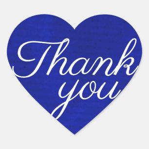 Thank You Heart Sticker