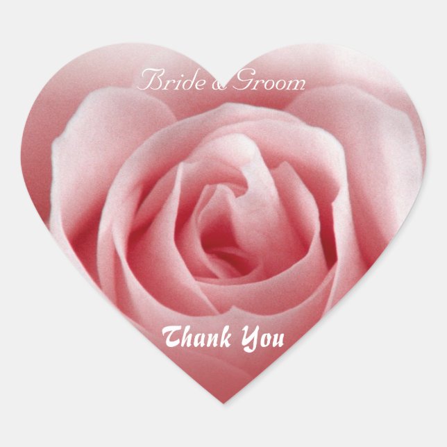 Thank You Heart Sticker (Front)