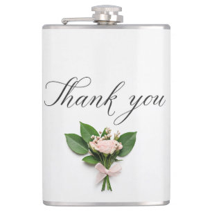 Thank You Hip Flask