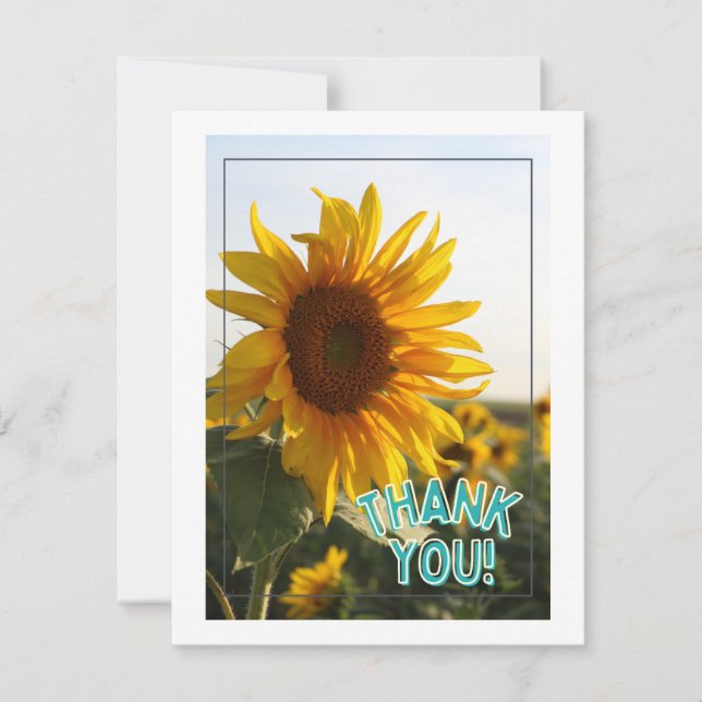 Thank you holiday card (Front)