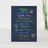 Thank You in foreign languages