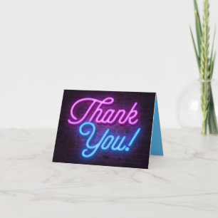 Thank You in Neon Lights