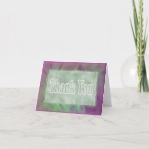 Thank You in ruffles & pastels-blank inside