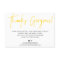 THANK YOU INSERT modern cute biro business yellow