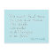 Thank You Inspirational Quote Postcard