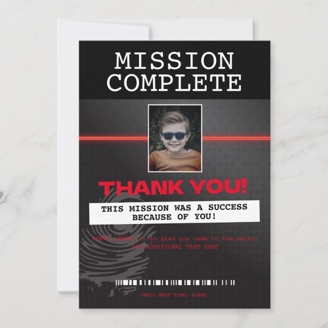THANK YOU INVITATION (Front)