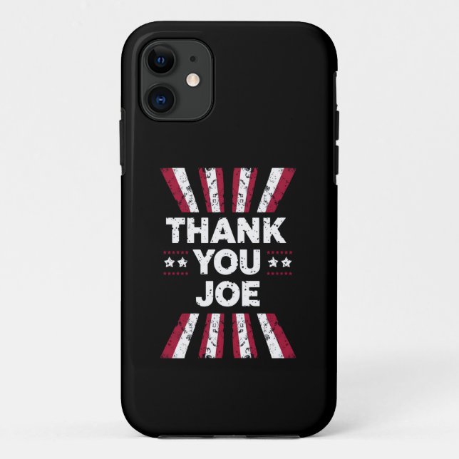 Thank You Joe President Biden Case-Mate iPhone Case (Back)