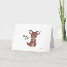 Thank You Kangaroo Card