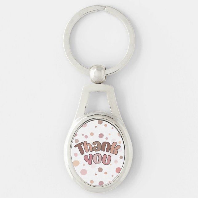 Thank you  keychain (Front)