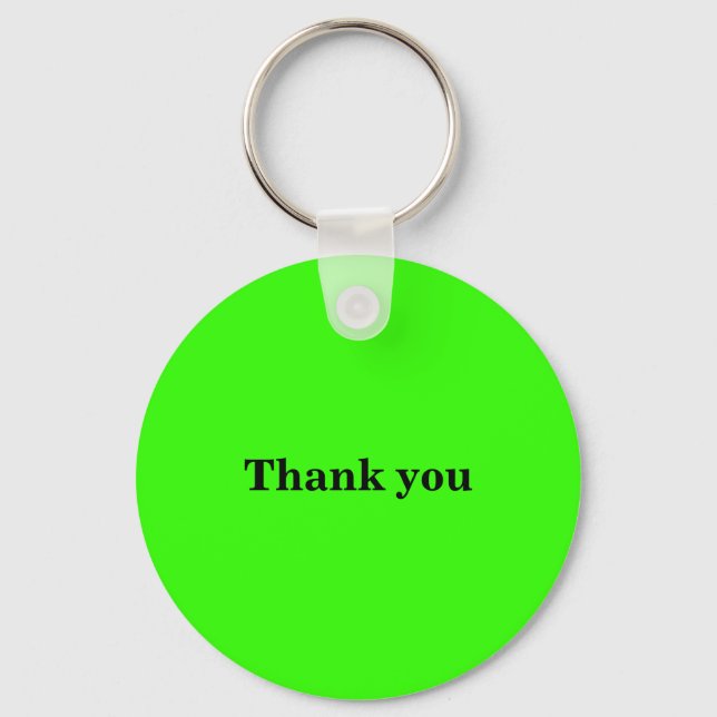 Thank you keychain (Front)