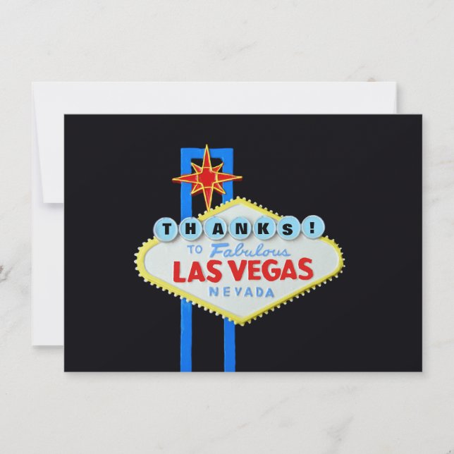 Thank You Las Vegas Events Announcement (Front)