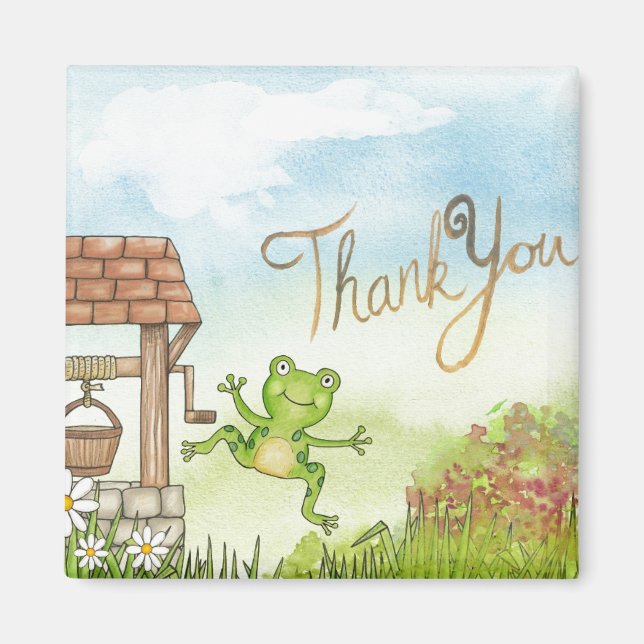 Thank You Leap Frog Magnet (Front)
