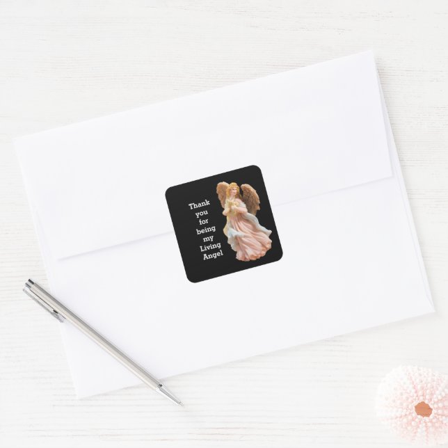 Thank You Living Angel sticker (Envelope)