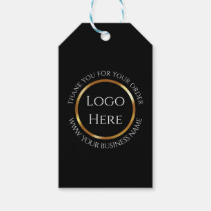 Thank you Logo Here with QR code  Gift Tags
