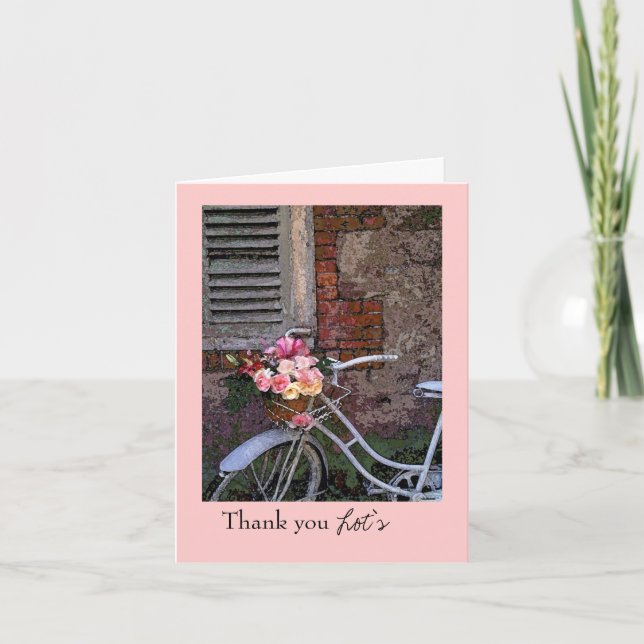 Thank you, Lot's Thank You Card (Front)