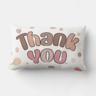Thank you lumbar pillow