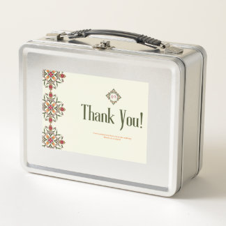 Thank You Lunchbox Personalized Favour Gift