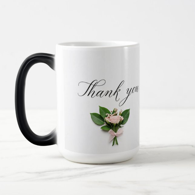 Thank You  Magic Mug (Left)