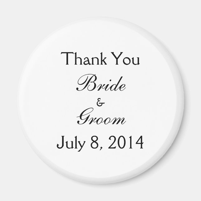 Thank You Magnet (Front)