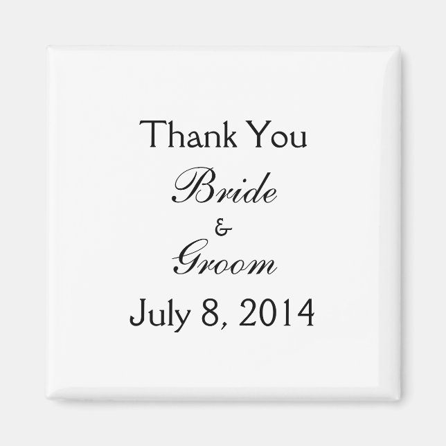 Thank You Magnet (Front)