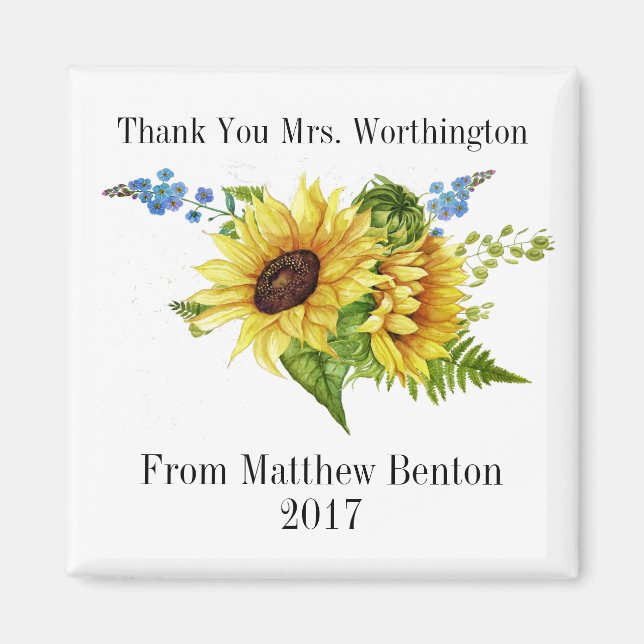 Thank You Magnet (Front)