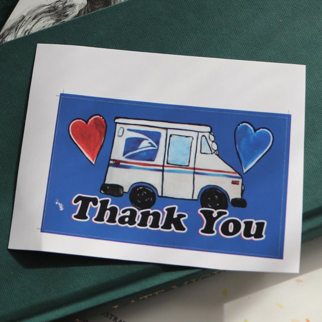Thank You Mail Carriers Postal Workers             Sticker (Creator Uploaded)