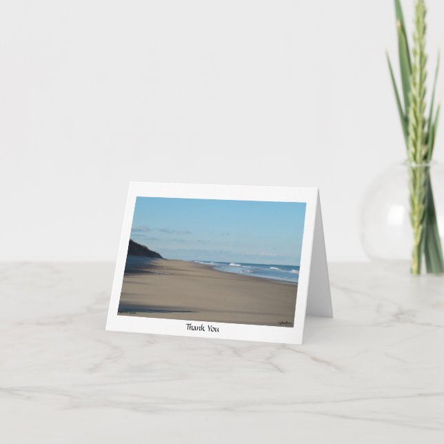 Thank You - marconi beach Card (Front)
