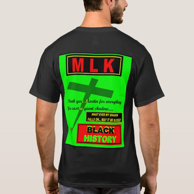 THANK YOU MARTIN.... T-Shirt (Back)