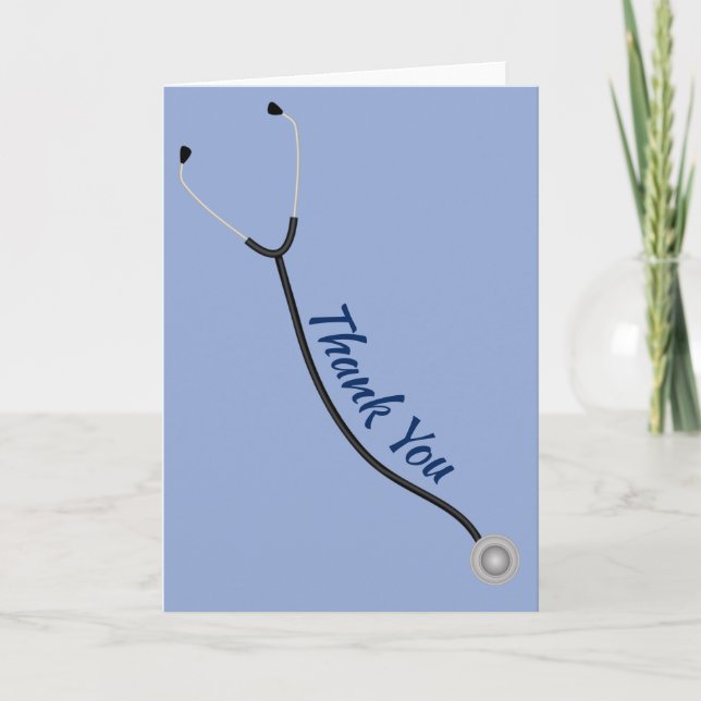 Thank You Medical Theme Card (Front)