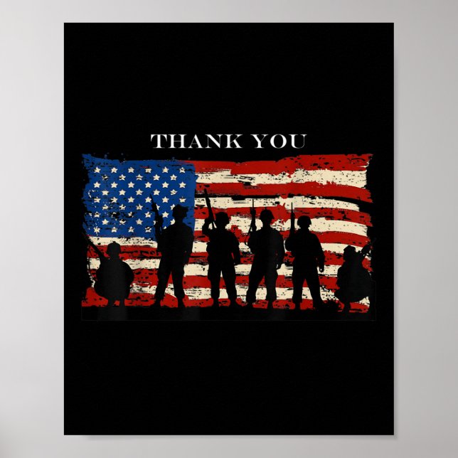 Thank You ! Memorial Day  Poster (Front)